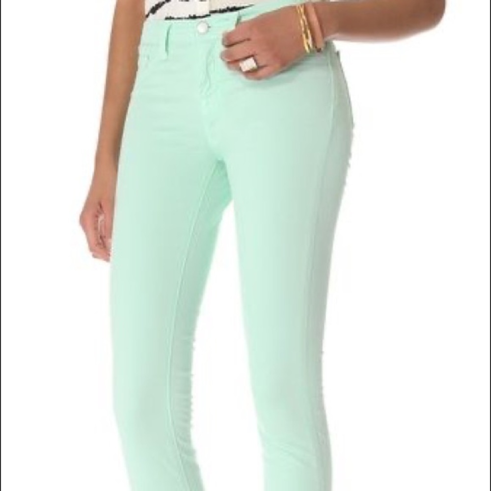 J Brand skinny jeans - mint julep